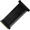 Cooler Master MasterAccessory Riser-Kabel PCIe 4.0x16 200mm V2 – EMI-abgeschirmtes, ultraflexibles TPE-Kabel, verstärkte PCI-Steckplätze, Gold-Pin-Anschlüsse, schützendes ABS-Gehäuse, Schwarz, 1 Stück