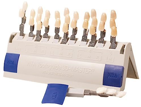 29 Couleurs Guide Teinte de Blanchiment des Dents Comparant le Modèle | Résine Guide Dents Plaque Colorimétrique