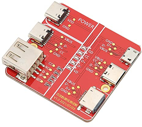 3 In 1 Usb Kabel Triade Tester Präzisions Lade Testgerät Für Type C, Micro Und Multifunktionaler Datenkabeltester Mit Genauen Messungen Datentransferraten Universell Einsetzbar Smartphone, Tablet