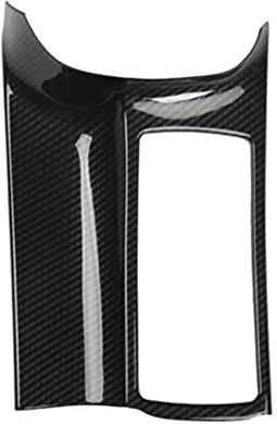 ISTOVO Garniture de Panneau de Couverture de Porte-Gobelet D' de ContrôLe Central de Voiture en Fiber de pour Golf 6 MK6 2008-2012