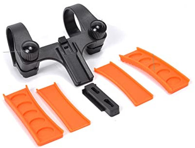 BESPORTBLE Fahrrad-mittelhalter - Fahrrad-scheinwerferhalterung - Lampenhalterung - Kunststoff - Härte - rutschfest - Lenkerklemme - Rahmen Schützen