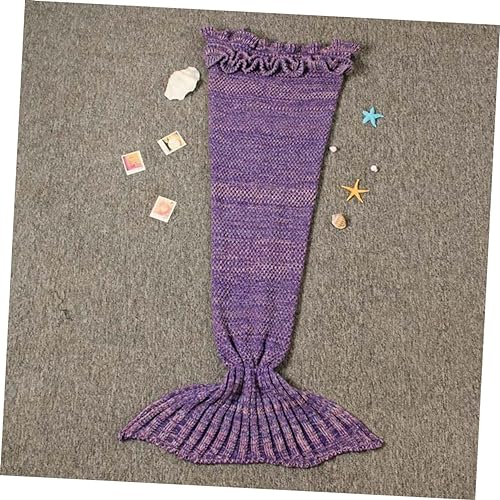 IMIKEYA Decke für Schlafsack Mermaid Blanket Schlafsack schlafsäcke Meerjungfrau Decke Meerjungfrau Decke Meerjungfrauenschwanz