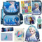 Goldkids - Schulranzen für Jungen und Mädchen, 9er-Set - Schul-Rucksack für Kinder mit Federmäppchen - Schuhbeutel Malunterlage Sammelmappe und Hausaufgabenheft - ELSA Frozen Motiv - 1-3 Klasse