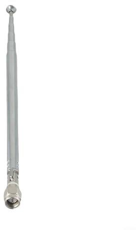 Alanmoship GP Radio Telescopic Antenna Replacement For Yagi DAB TV Radio Antenna Aerial Antenna Shortwave Stereo Reception Expanded Length 5.6m/18.4ft