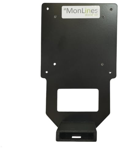 MonLines V063 VESA Adapter kompatibel mit HP 34f Curved Monitor 34 Zoll
