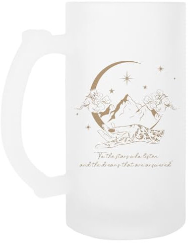 Pinitotee To The Stars Who Listen Bierkrug Mit Henkel Aus Glas