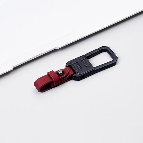 INTEAU Auto Schlüsselanhänger Für FIAT, Schlüsselanhängern Autoschlüsselbund für Fahrzeug Leder Schlüsselband für Schlüssel Autoschlüssel Ring Auto Zubehör,I