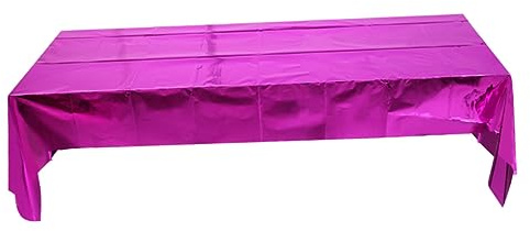 SEWOART Nappe De Table Brillante à Paillettes Couleur Or Rose pour Décoration De Noël Et Anniversaire Facile à Nettoyer Ranger