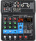 Mixer audio, controller DJ, mixer audio a 4 canali, funzione Bluetooth, 24 effetti, USB, computer, registrazione, riproduzione, trasmissione in diretta, console di mixaggio, ideale per feste a casa e