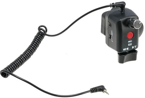 Fotga Camcorder 2.5mm Lanc Remote Controller IRIS/Zoom/Video Record Control for Sony HXR-NX800 PXW-Z200 PXW-Z90 Z100 Z150 Z190 Z1C Z7C FS5 FS7 II FS700 FX6 FX9 A1C for Panasonic cx200m HC-X1500gk
