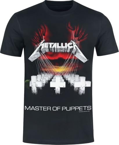 Metallica Master of Puppets - Heavyweight Männer T-Shirt schwarz XXL