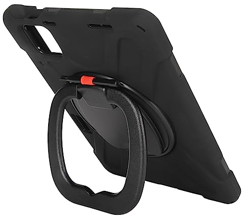 Generic Robust Tablettfodral, Anti-drop Avtagbar Axelbandstång (Svart)