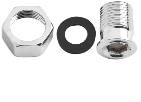 Union Radiator Valve Tail 3/4 Inch x 1/2 Inch Stainless Steel Heating Valve Adapter for Radiators and Valves Easy Installation Secure Fit Bathroom House1 Pack