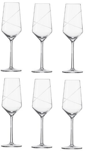 Schott Zwiesel Pure Loop Champagner-Glas, transparent, 7.2 cm, 6