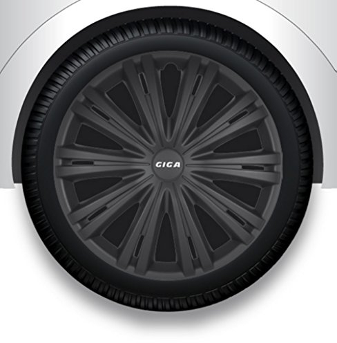 ZentimeX Radzierblenden Radkappen Radabdeckung 15 Zoll #15 SCHWARZ ABS
