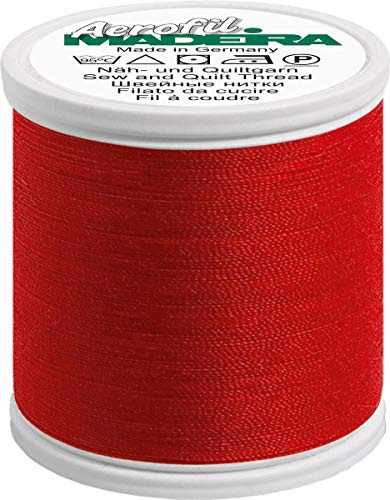 Madeira 91258550 2-lagiges Aerofil-Polyester-Näh- und Quiltgarn, 120 W/40 Yd