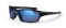 Bloc Eyewear Daytona Sunglasses - Black/Blue Lens