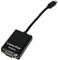 VisionTek 900343 Adaptador de Cable Mini Displayport VGA Negro - Adaptador para Cable (Mini Displayport, VGA, Male Connector/Female Connector, Negro)