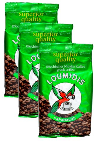 Griechischer Mokka Kaffee Loumidis, Sparpaket (3 x 194g)