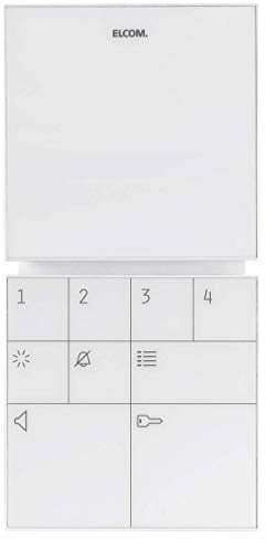 BFT-240 i2-Bus Freisprech-Komforttelefon ELCOM BFT-240 WS