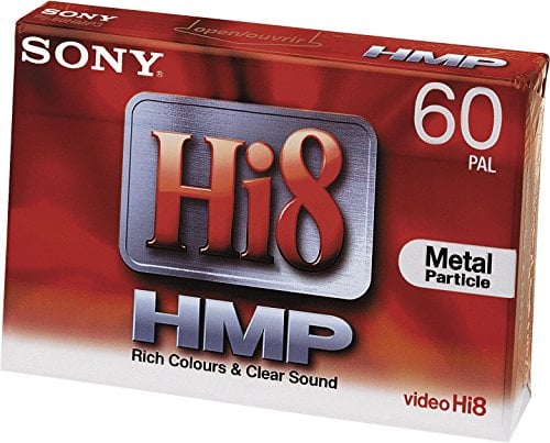 Sony 1 x 60 min Hi8 Video сassette 60min 1pcs Audio/Video Tape (60 min, 1 Stück (s))