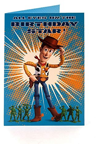 Disney Toy Story Woody Birthday Star! Geburtstagskarte