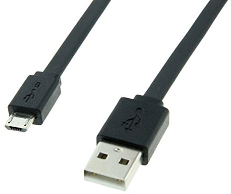 CABLE, USB 2.0 A-MICRO B PLUG, 1M, BLK 11.02.8760 By ROLINE