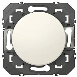 Interrupteur ou va-et-vient avec voyant témoin DOOXIE 10AX 250V~ finition blanc