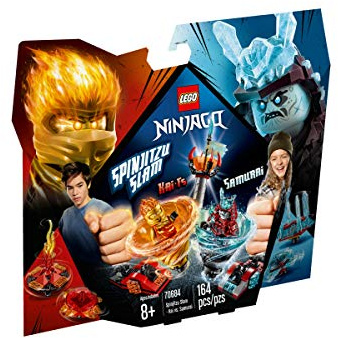 LEGO Ninjago 70684 Spinjitzu Slam Spinner Battle - Kai FS vs. EIS-Samurai (164 Teile)