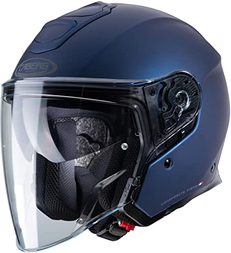 CABERG Unisex-Adult FLYON Motorradhelm, blau, M