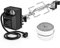 Onlyfire Kit de asador de acero inoxidable con motor robusto y accesorios – Compatible con grandes modelos XLarge BGE | Kamado Joe Classic | Pit Boss & Otras rejillas de cerámica