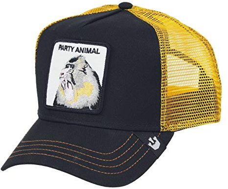 Goorin Bros. Trucker Cap Party Animal Schwarz Black, Size:ONE Size