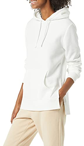 Amazon Essentials Felpa a Tunica con Cappuccio Donna, Avorio, XL