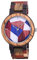 SUPBRO Holzuhren Herren Uhren Holz-Armbanduhr Farbblock Uhr Analog Armbanduhr Holzuhr Quarzwerk mit Holzarmband für Herren