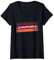 Damen Slotcar Slotracing Hobby Regler - Racing ist Leben. T-Shirt mit V-Ausschnitt