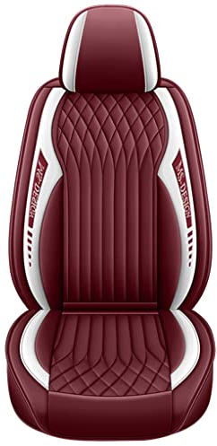 maiqiken Sitzbezug Für VW for Volkswagen Golf 3 5 6 7 Golf3 Golf5 Golf6 Golf7 Tour Variant Komplettset 5 Sitze Allwettereinsatz Autositzbezug Rot