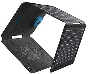 Anker Solix PS30 Panneau Solaire Portable Panneau Solaire Compatible USB 2 Ports Charge Smartphone Anti-Poussière Étanche IP65
