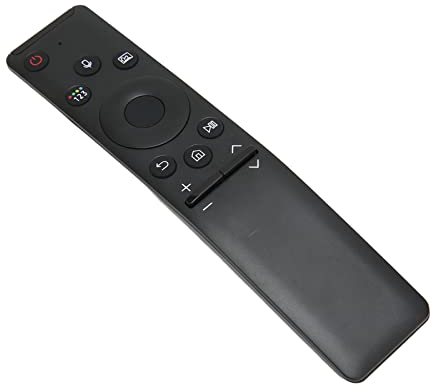 Telecomando Vocale Smart TV, Sostituzione Telecomando Vocale per LED QLED LCD 4K 8K UHD HDTV 3D Crystal Frame Piatto Curvo 6 7 8 9 TV, 3D Crystal Frame Piatto Curvo