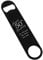 Personalised Engraved Large Black Stainless Steel Bar Blade, Durable Bottle Opener, Happy 50th Birthday Design, Birthday Gift, Gift for Him, Birthday, Home Bar Accessory, Engraved in The UK
