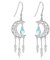 Traumfänger Ohrringe 925 Sterling Silber Traumfänger Ohrhänger Traumfänger Muttertag Schmuck Geschenk für Damen