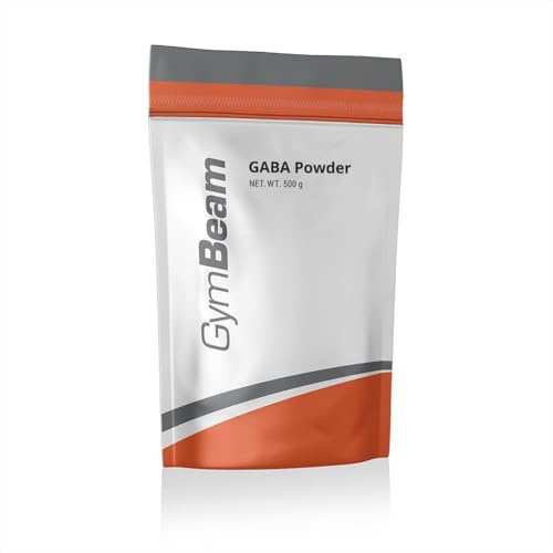 GymBeam GABA-Pulver - Gamma-Aminobuttersäure, Nootropika für effektive Konzentration, Gedächtnis & Lernen, ruhiger Geist, Entspannung & Schlaf, Nahrungsergänzungsmittel für Kraftsportler, 500 g