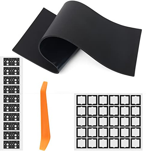 RunJRX Coussinets de Commutation Poron pour Clavier, Mousse d'amortissement sonore LE-32 Poron, Mousse modulaire EVA pour Clavier de Jeu mécanique
