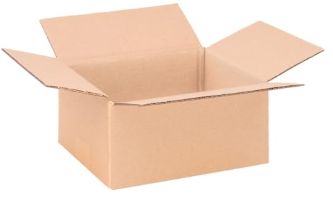 verpacking Faltkartons 217 x 172 x 110 mm Braun (Außenmaß 225 x 180 x 126 mm) KK 11 2-wellig Versandkarton für kleine Waren kleine Kartons (100 Stück)