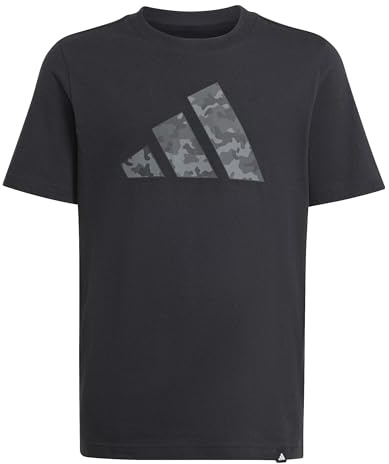 adidas Unisex Kids T-Shirt mit Camouflage-Grafik für Kinder