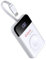 Galeces 3000mAh Mini Portatile Caricatore Apple Watch,Power Bank con USB C Cavo Caricabatterie Apple Watch,Caricabatterie Wireless Magnetica per iWatch SE/Ultra/2-9 Series,iPhone15/16, Bianco