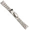 CWCWC Fashion Watch Bands，20 21mm glide lock micro adjust buckle stianless steel watchband fit for Rolex Submariner Deepsea Daytona GMT watch strap bracelet(21mm)
