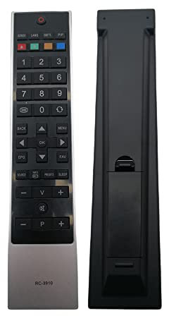 RC-1910 TV Remote For Toshiba 22D1333B 24D1333DB 32DV502B 40L1333B ...