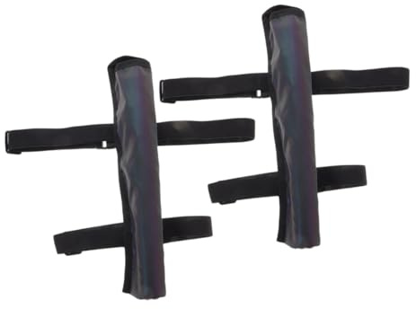 Artibetter 2 Stück Reflektierende Faltbare Handfächer Taschen mit Verstellbaren Beinschlaufen Tragbare Schutztasche für Tai Chi und Kung Fu Fans Strapazierfähig für Outdoor Reisen und