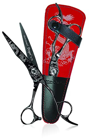 Olivia Garden Haarschneide-Schere Dragon 6,25 Zoll Rechtshand