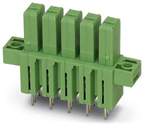 IPCV 5/3-GF-7,62 Leiterplattensteckverbinder, 41 A, 630 V, 6 mm² Nennquerschnitt, Stundard, Grün, 3 Anzahl der Potenziale, 7.62mm Rastermaß, 5mm Pinlänge, IPCV 5/..-GF, Artikelfamilie, 50 Stück